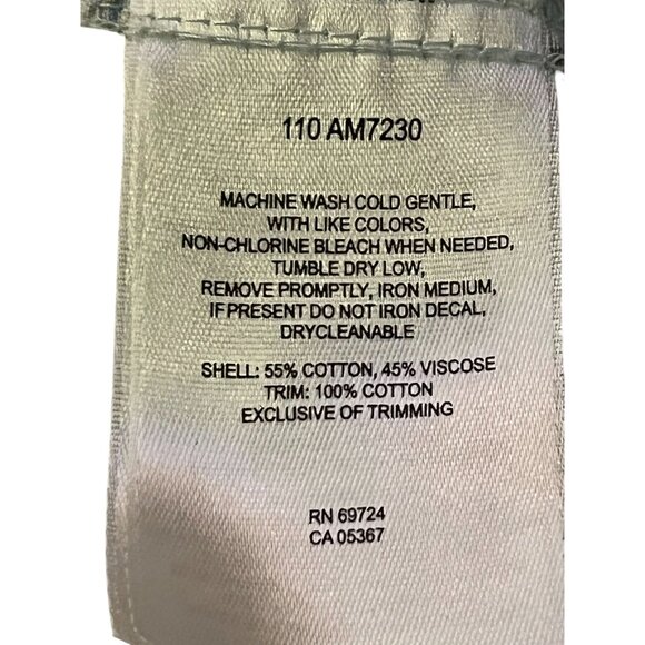 Columbia Camp Shirt Mens M Blue Tan Leaf Print Hawaiian Casual Summer Travel Y2K - Picture 11 of 16